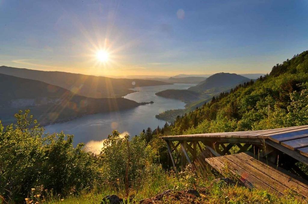 Le Santiego 100M Du Lac Et 4Km Du Vieil Annecy Sévrier Εξωτερικό φωτογραφία